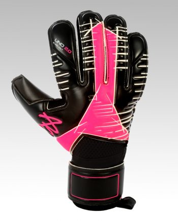 BLACK VOLT in Hot Pink Junior Goalkeeper Gloves