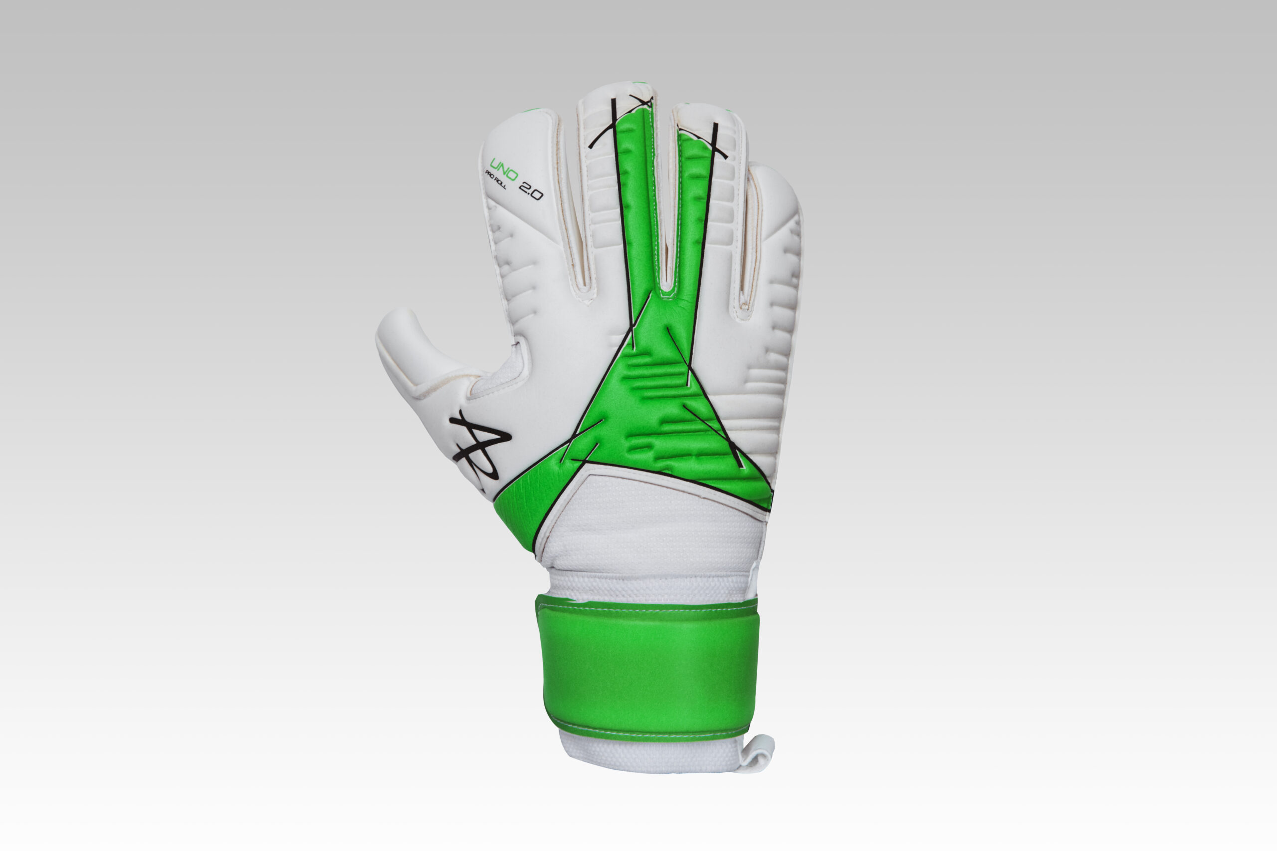 AB1 Uno 2.0.1 Pro Roll White Neon Green gloves