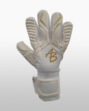 AB1 Galattico White - Gold Gloves Size 9