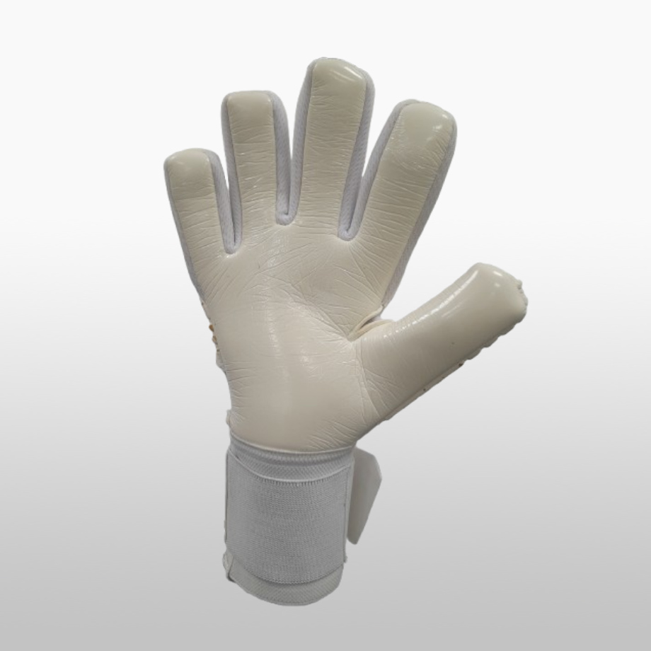 AB1 Galattico White - Gold Gloves Size 9