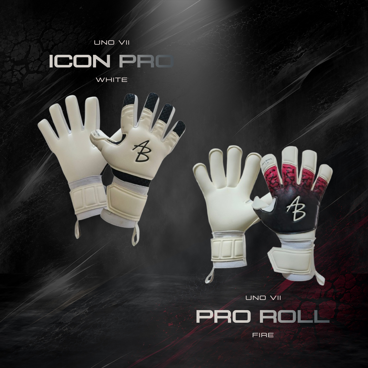 UNO VII ICON PRO WHITE and PRO ROLL FIRE