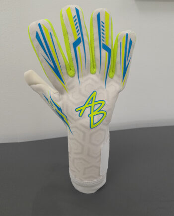 AB1 White Neon Gloves Size 9 slightly worn