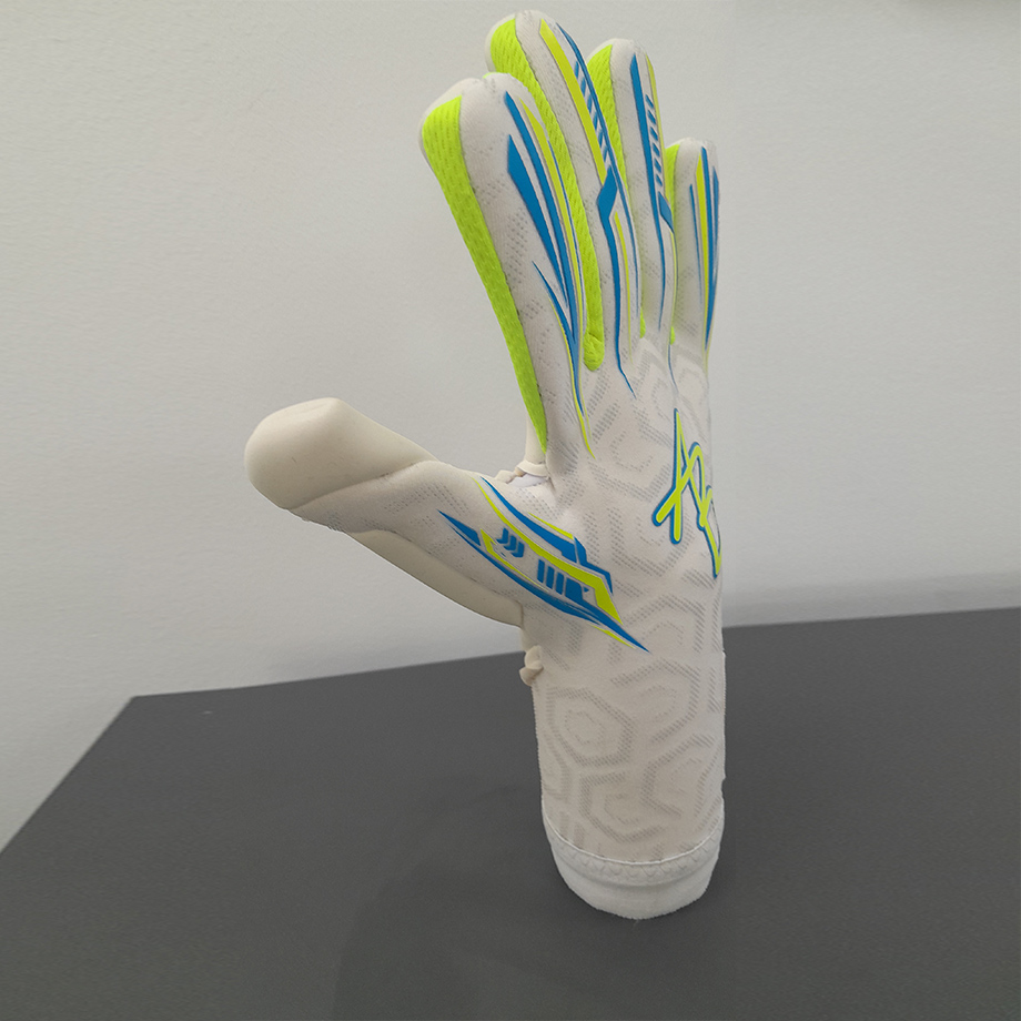AB1 White Neon Gloves Size 9 slightly worn